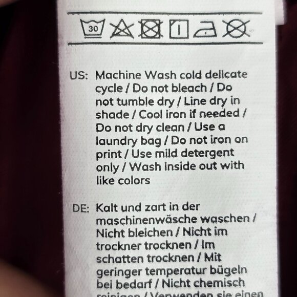 Womens Cupshe Burgundy One-Shoulder Satin Dress Side Zip 100% Polyester Size M - Picture 9 of 9